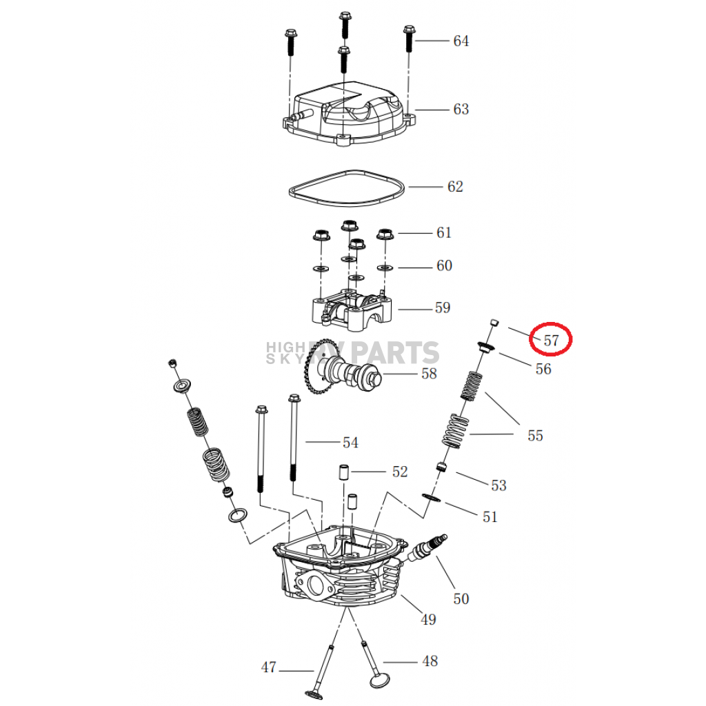 Powerhouse Generator Valve Lash Cap 69682